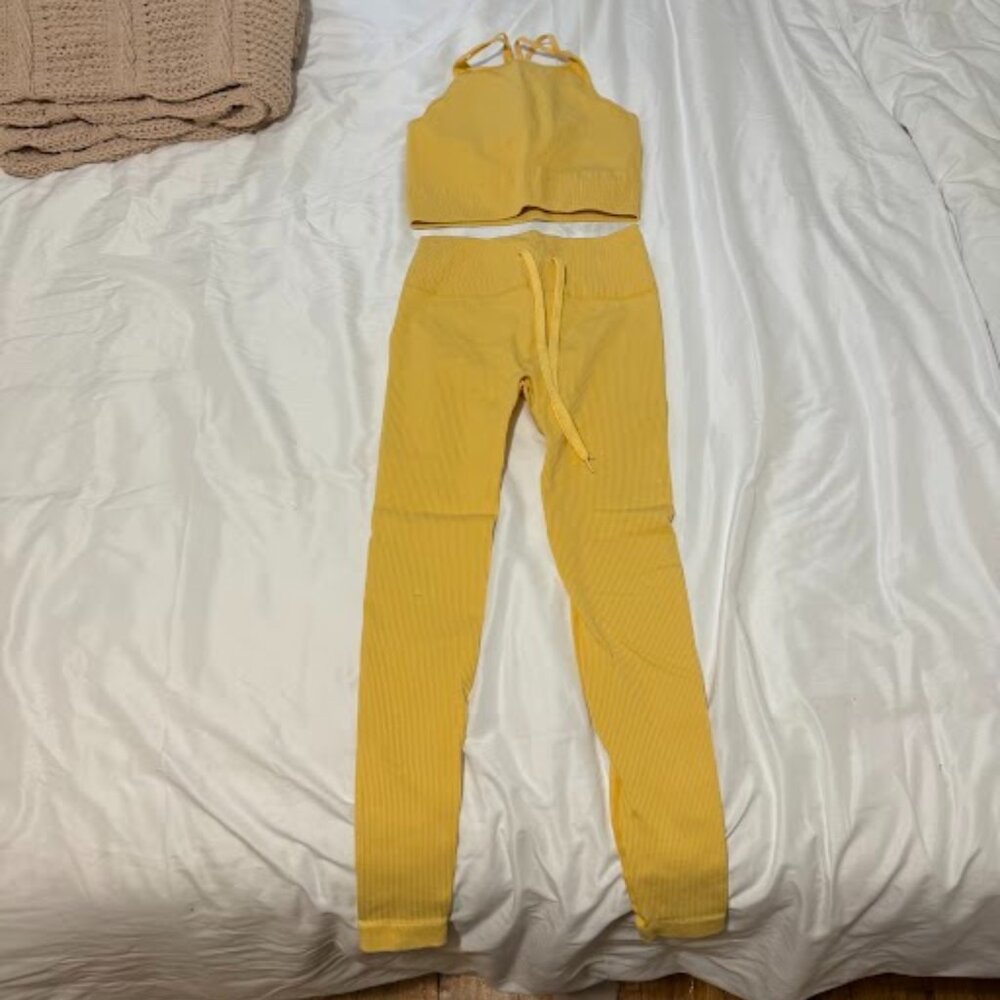 Love & Other Things - Ribbed Gym Leggings